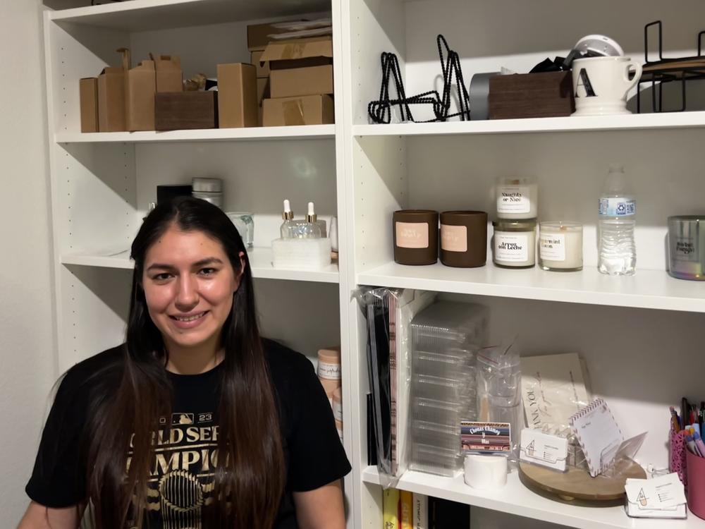 Angelica Popoca, from Waxahachie, Texas, says she felt pressure after she got married to assume traditional roles for Hispanic women.