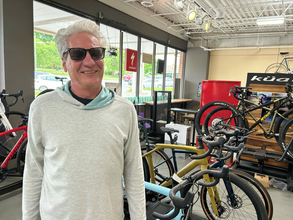 Cycling enthusiast Brooks Boliek calls biking his 