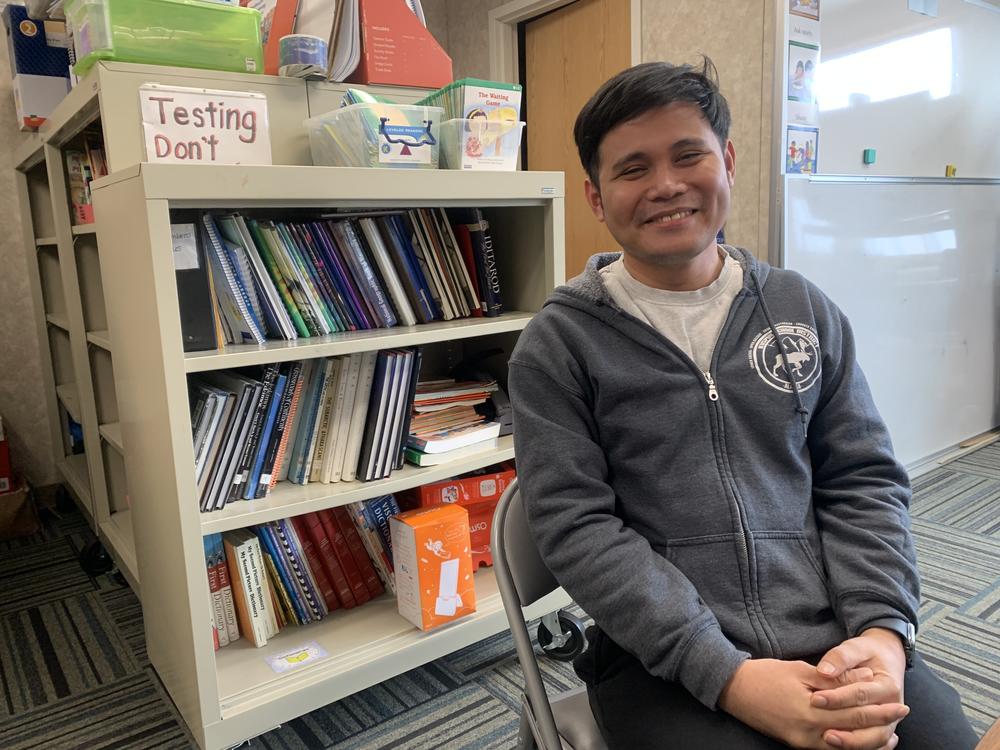 Dale Ebcas is from one of the most populated islands in the Philippines. He travelled more than 5,000 miles to teach special education at an elementary school in the village of Upper Kalskag, Alaska. Just over 200 people live there.<br>