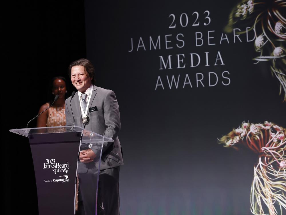 J. Kenji Lopez-Alt attends the 2023 James Beard Media Awards at Columbia College Chicago in Chicago.