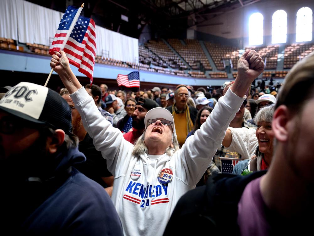 Robert F. Kennedy Jr.'s independent presidential campaign has drawn supporters who don't see themselves represented by Democrats or Republicans. Although he likely won't win the 2024 presidential election, who shows up to vote for him could help determine if President Biden or former President Donald Trump do.