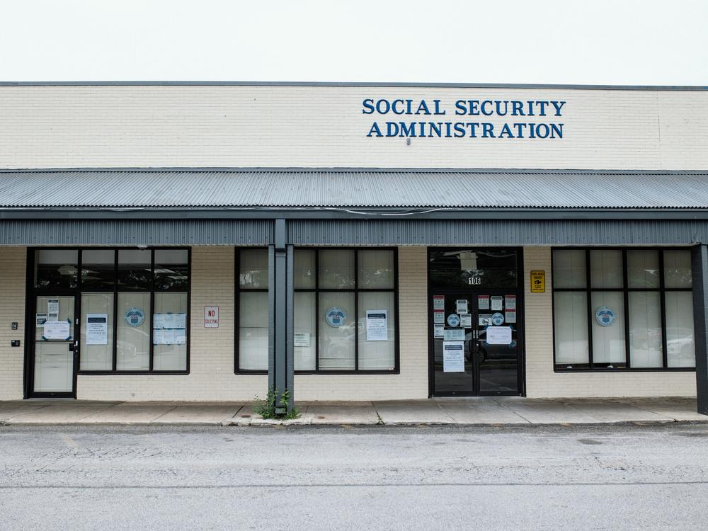 Smith's nearby Social Security office in Baltimore is currently closed for renovations.