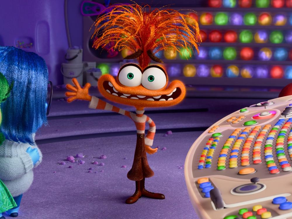 In<em> Inside Out 2</em>, Riley hits puberty and faces new intense emotions like Anxiety, Embarrassment and Ennui.