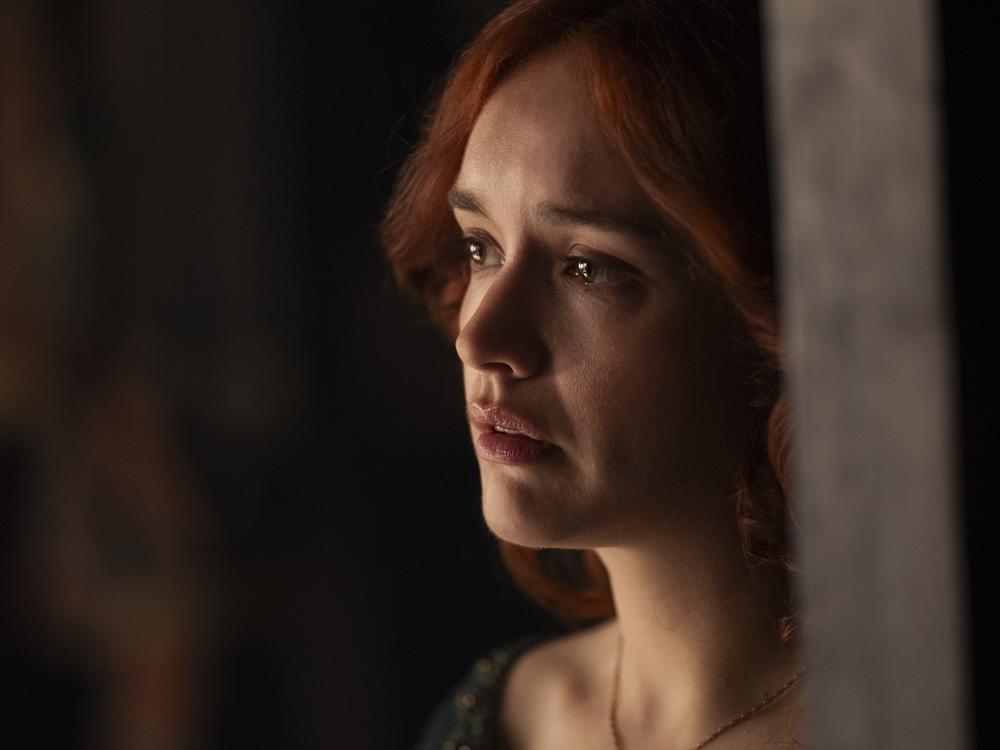  Olivia Cooke as Queen Alicent in <em>House of the Dragon.</em>