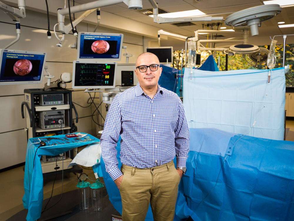 Dr. Ahmed Raslan, a neurosurgeon at Oregon Health and Science University who helped develop the high-tech brain sensor grid, says the device will allow researchers to map the brain in greater detail.