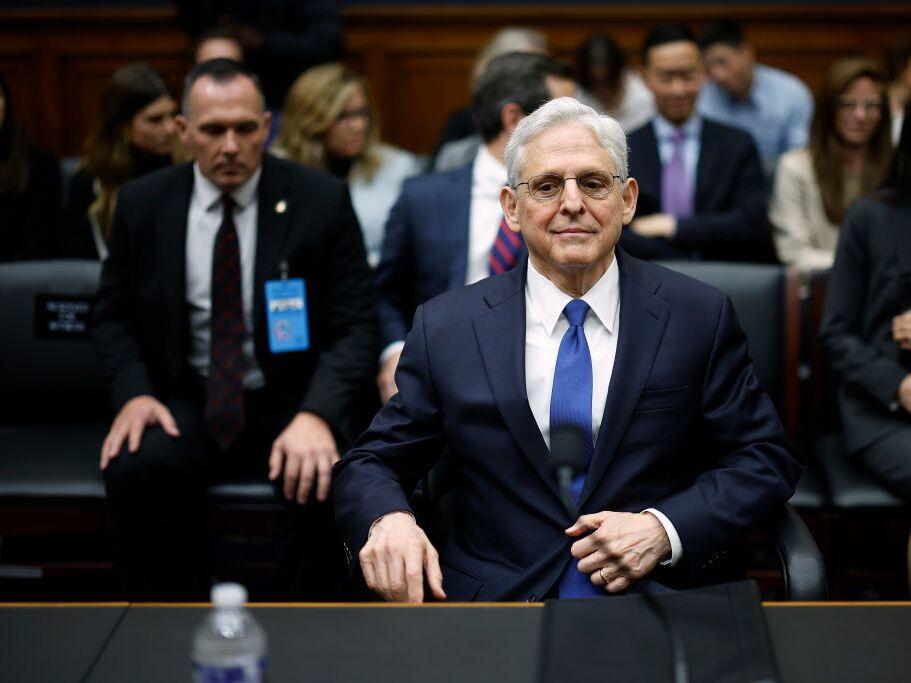 The Justice Department said it will not pursue a criminal cases against U.S. Attorney General Merrick Garland. 