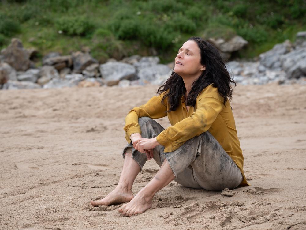 Julia Louis-Dreyfus in the film <em>Tuesday.</em>