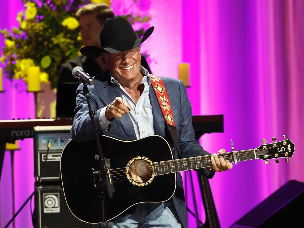 George Strait performs at the Coal Miner's Daughter: A Celebration Of The Life & Music Of Loretta Lynn at the Grand Ole Opry on Oct. 30, 2022, in Nashville, Tenn.