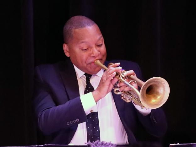 NEW YORK, NEW YORK - OCTOBER 12: Wynton Marsalis performs during 