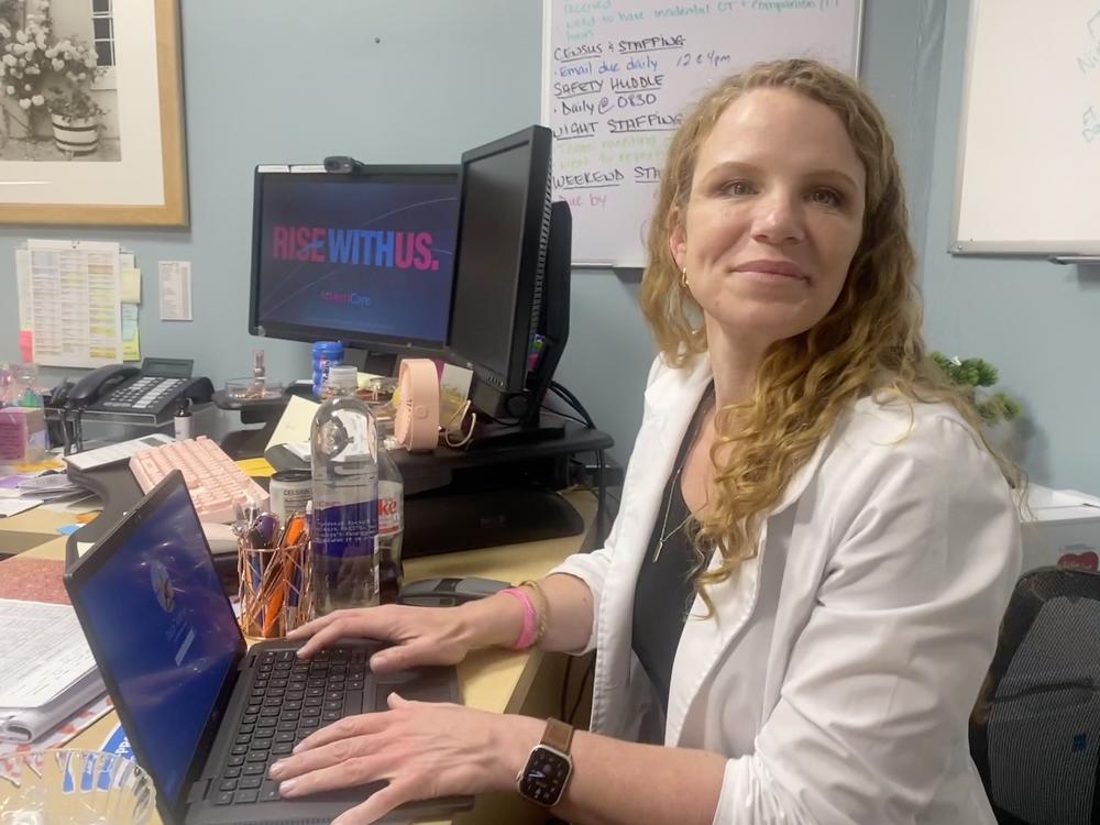 Kathryn Dixon worked as a bedside nurse for 15 years before taking a job as a nurse manager.