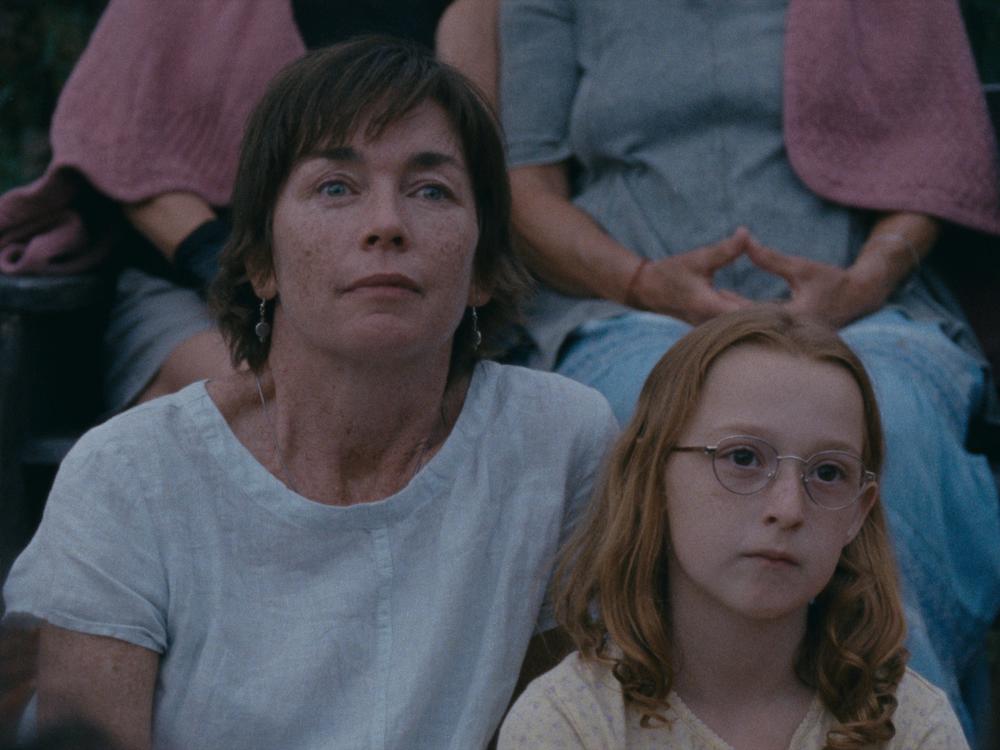  Mother and daughter Janet (Julianne Nicholson) and Lacy (Zoe Ziegler) share a slow New England summer in  <em>Janet Planet.</em>