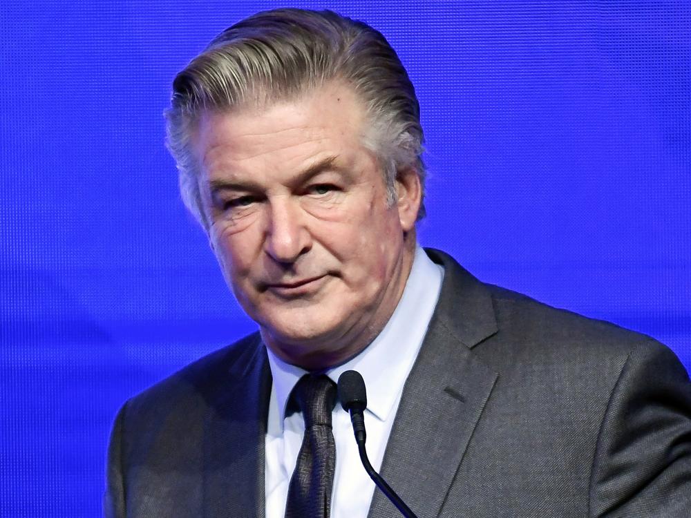 Alec Baldwin emcees the Robert F. Kennedy Human Rights Ripple of Hope Award Gala at New York Hilton Midtown on Dec. 9, 2021, in New York.