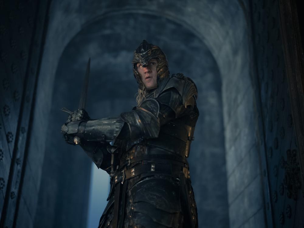 Daemon (Matt Smith) at Harrenhal.                              