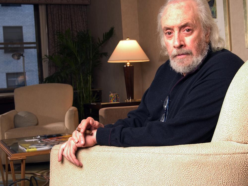 Screenwriter Robert Towne poses at The Regency Hotel in New York on March 7, 2006.