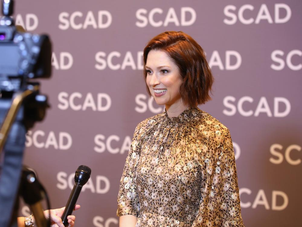 Spotlight Award honoree, Ellie Kemper attends SCAD aTVfest 2019 at SCADshow on February 7, 2019 in Atlanta, Georgia.