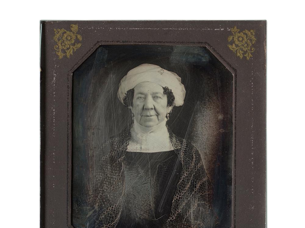 This circa 1846 daguerreotype of Dolley Madison, made by John Plumbe Jr., was purchased for $456,000 at auction in June.