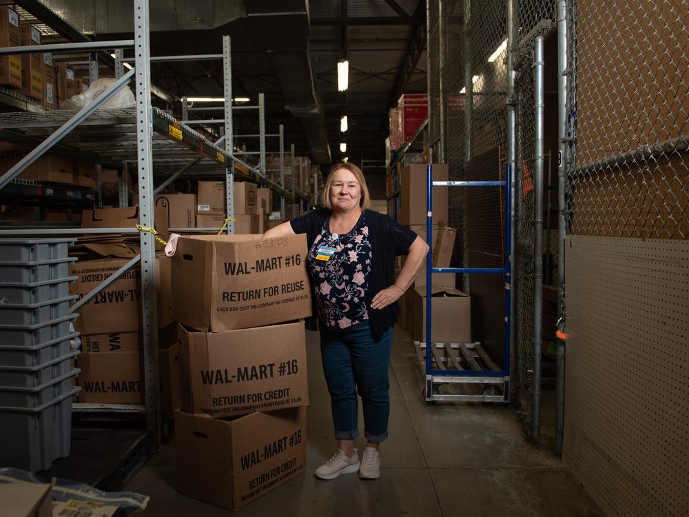 Bonnie Boop started at Walmart as a part-time stocking associate and returned to college using the company's tuition-assistance program. 