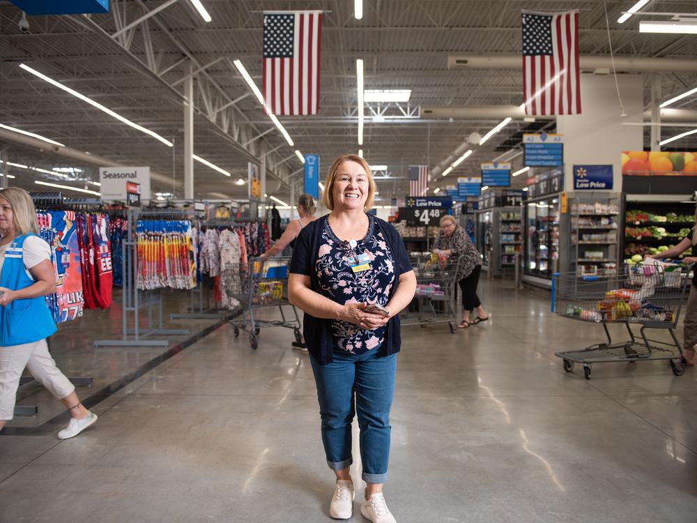 Bonnie Boop is now a people lead at Walmart in Huntsville, Ala. She received college credit for a company training program, graduating with a bachelor's degree last year. 
