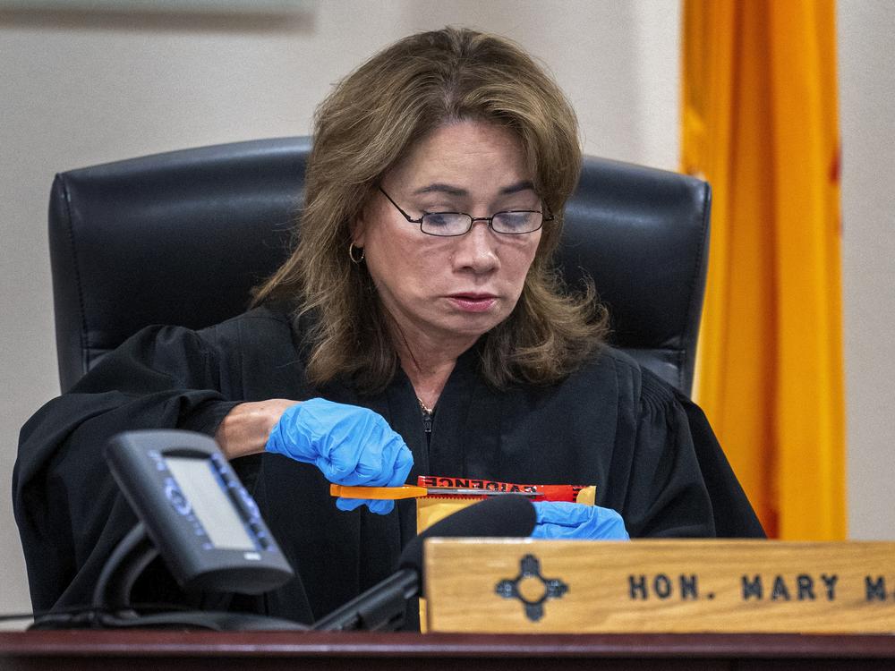 Judge Mary Marlowe Sommer. Sommer also presided over the case against <em>Rust </em>armorer Hannah Gutierrez-Reed that ended in a conviction for involuntary manslaughter. 