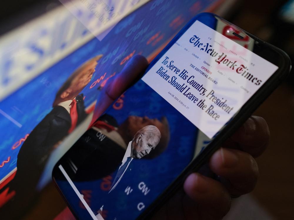 The <em>New York Times</em> editorial board, along with many of its highest-profile opinion columnists, called for President Biden to leave the race after the June 27 debate. The editorial board described Biden as 