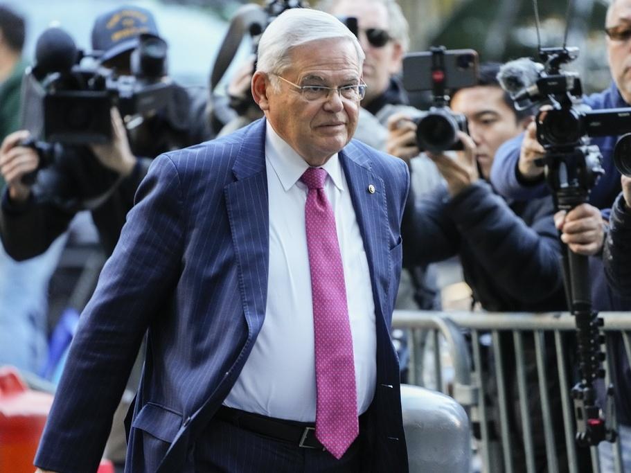 Sen. Bob Menendez of New Jersey was found guilty of bribery charges, including acting as an agent of the Egyptian government.