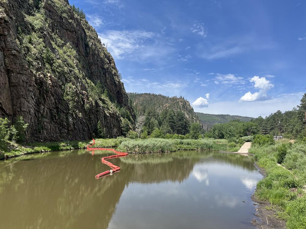 Wildfire debris flowed into the Gallinas River, contaminating the main drinking water source for Las Vegas, N.M.  