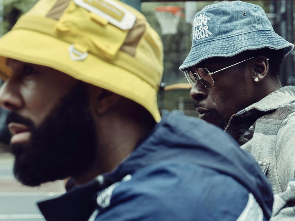  Common (foreground) linked with veteran producer Pete Rock for the new collaborative release <em>The Auditorium, Vol. 1.</em>