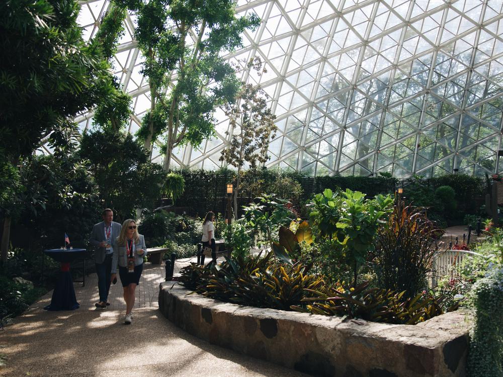 The Conservative Climate Reception held at Mitchell Park Domes in Milwaukee, Wisconsin on the second day of the Republican National Convention. 