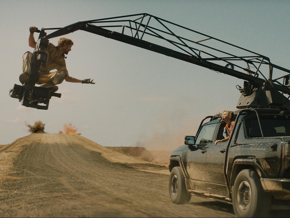 Ryan Gosling plays a stuntman in the action movie <em>The Fall Guy.</em>