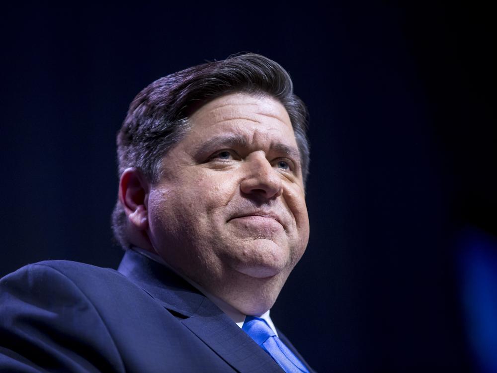 J.B. Pritzker declares victory in the Democratic gubernatorial primary on Tuesday, March 20, 2018, at the Marriott Marquis in Chicago.