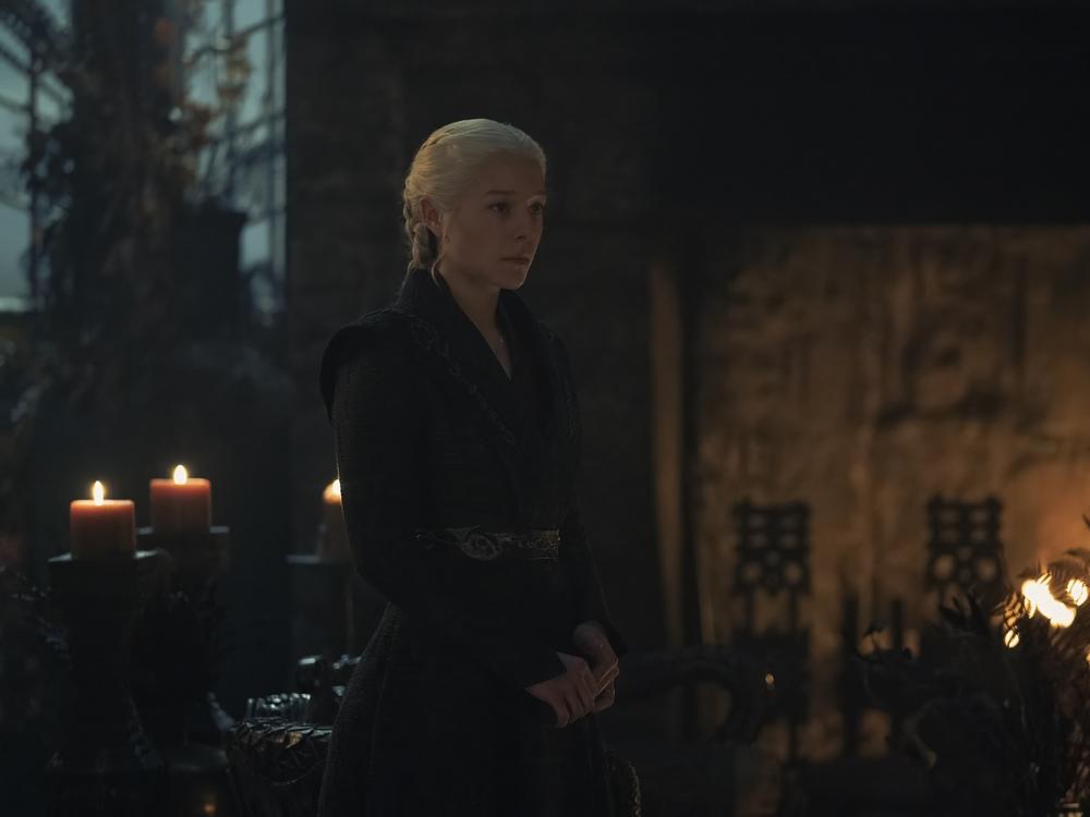 Rhaenyra (Emma D'Arcy) is a badass. That's it. That's the caption.