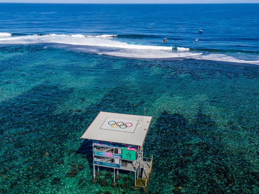 Why Olympic surfing events are in Tahiti, thousands of miles from Paris