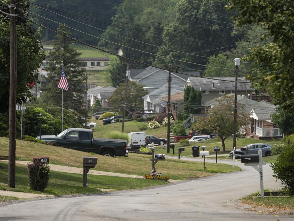 Moon Township a suburban town in Allegheny County on July 24, 2024.