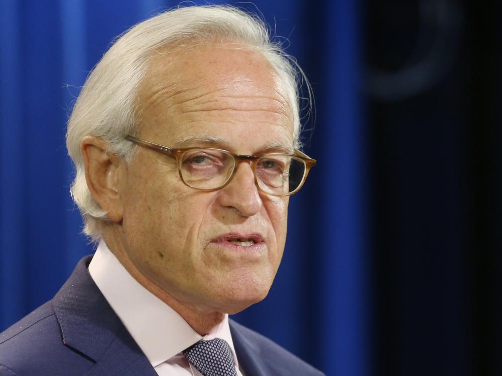 Martin S. Indyk speaks at the State Department, July 29, 2013, in Washington.