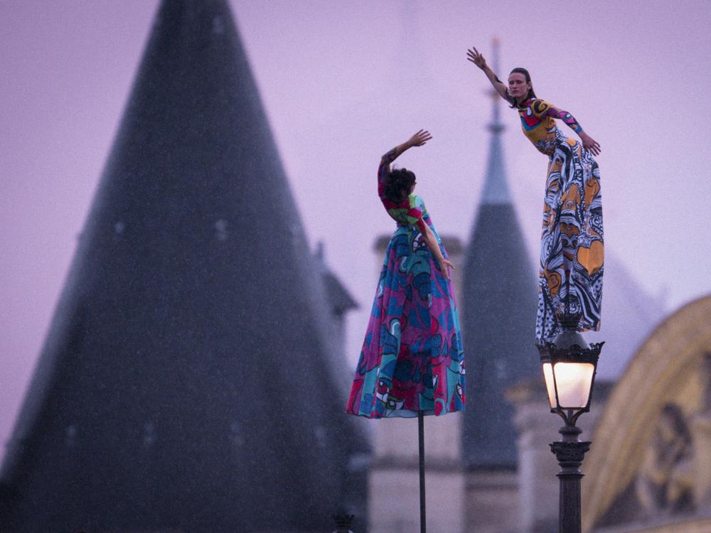 Artists performing during the opening ceremony.