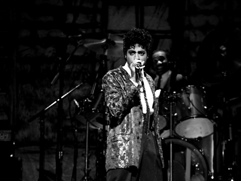 Morris Day of The Time performs in Chicago in 1983, before <em>Purple Rain</em> came out.