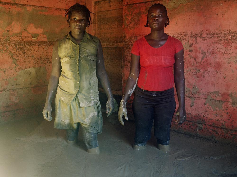 Miryam and Wista Jacques. Gonaives, Haiti. September 2008.