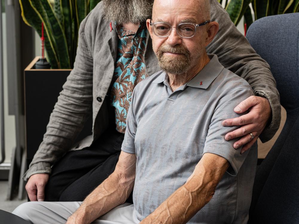 Marc Franke (left), known as 