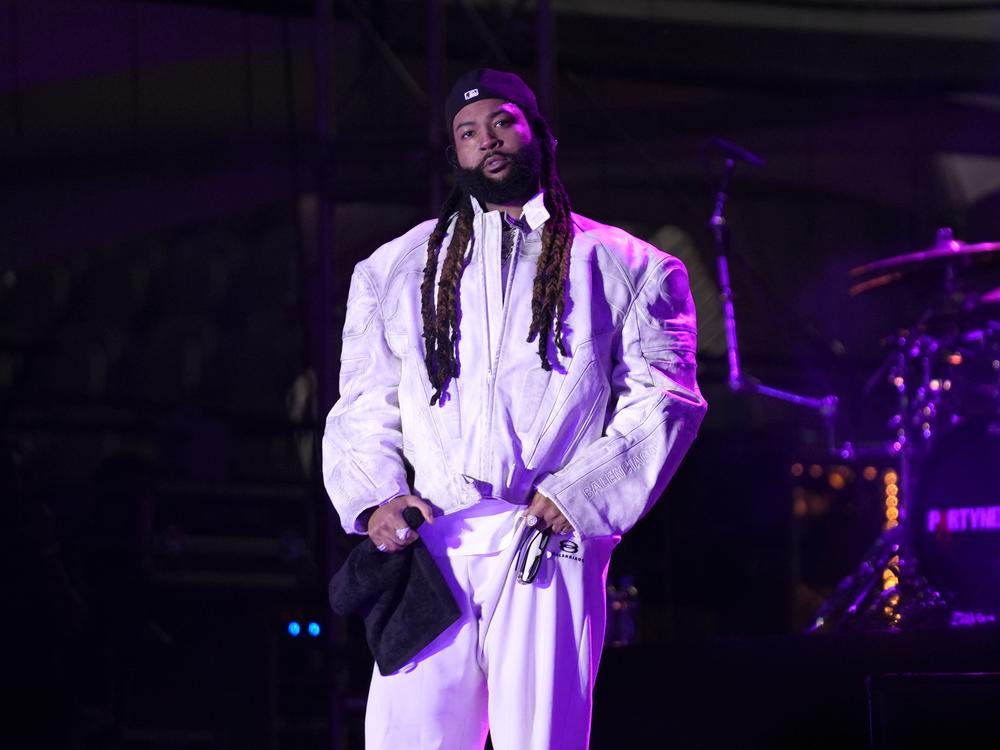 PARTYNEXTDOOR performs on the main stage during the Broccoli City Festival at Audi Field in Washington, D.C.