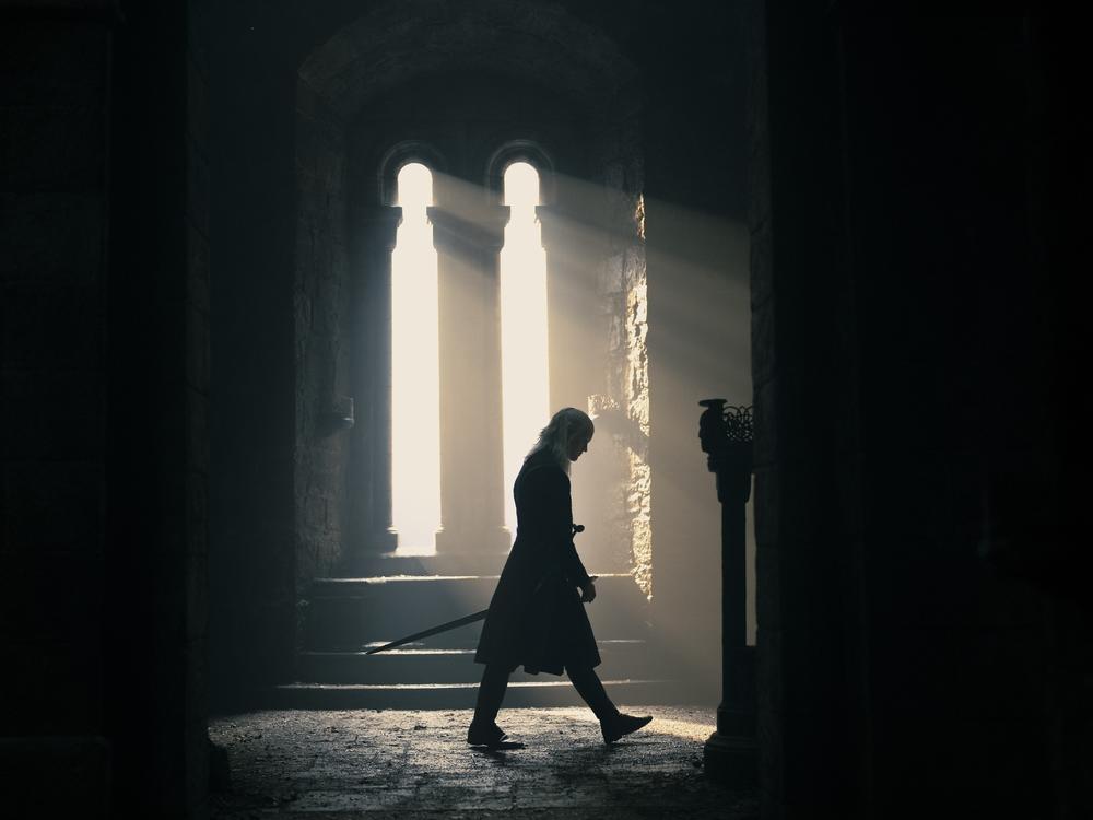 Daemon (Matt Smith) is somehow still trudging through the dark corridors of his subconscious.                   