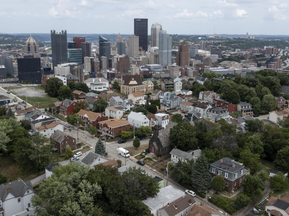 A view of Pittsburgh on July 29, 2024.
