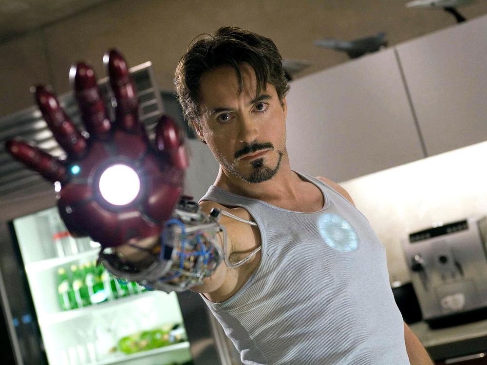  Robert Downey Jr. as Iron Man.