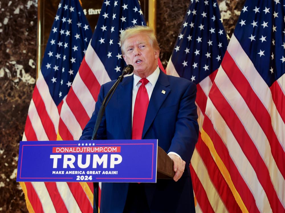 Donald Trump at Trump Tower on Friday responds to his 34-count conviction in the 