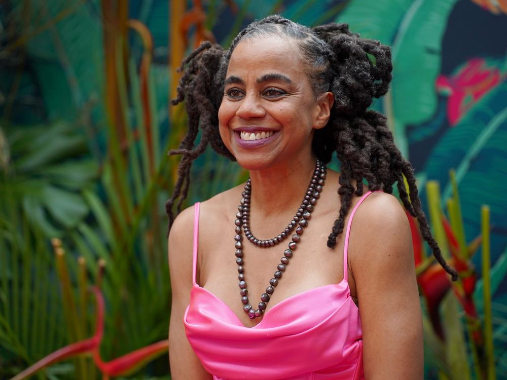 Suzan-Lori Parks attends 76th Annual Tony Awards - Arrivals on June 11, 2023 at United Palace Theater in New York City.