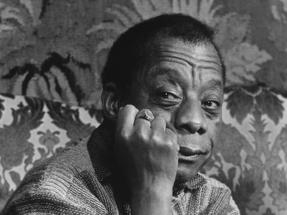 American writer James Baldwin photographed on January 20, 1986.