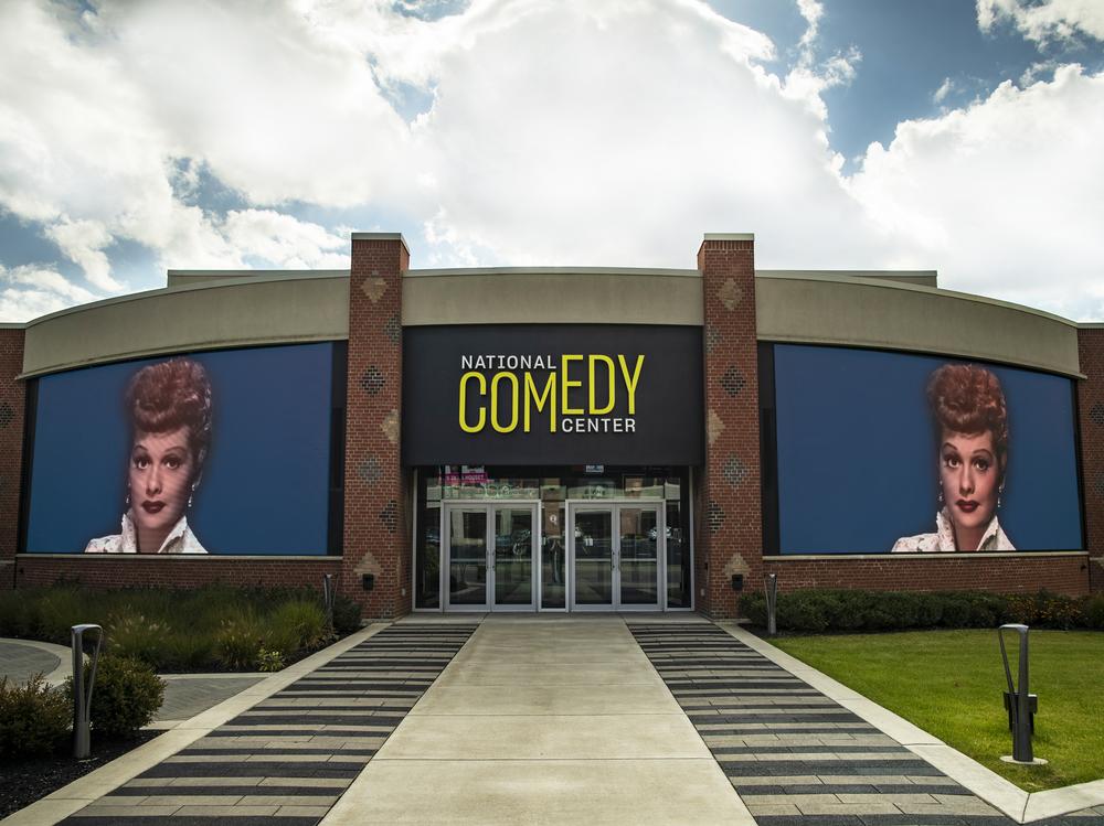 Acts range from family-friendly slapstick to edgy stand-up at the four-day comedy festival put on by The National Comedy Center in Jamestown, N.Y. — that's the birthplace of <em>I Love Lucy </em>star Lucille Ball, who was born Aug. 6, 1911.