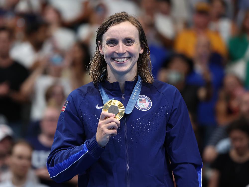 Katie Ledecky scored two of America's forty Olympic gold medals in the Paris Summer Games.  The U.S. tied with China for the most gold, but the U.S. dominated the overall count with 126 medals.
