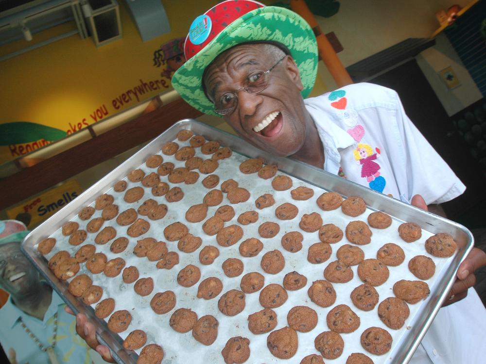 Wally Amos pictured in 2007 in his home office in the Lanikai section of Kailua, Hawaii.