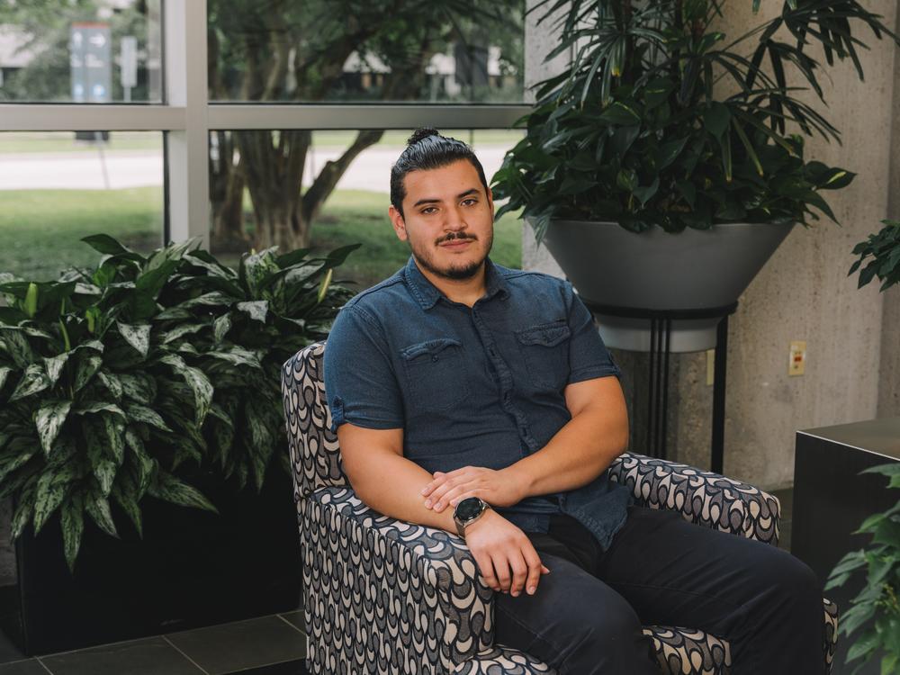 Jossue Ureno, 22, works for a Latino voter advocacy organization. Watching the national debate about immigration since the 2016 election has affected his professional goals. 