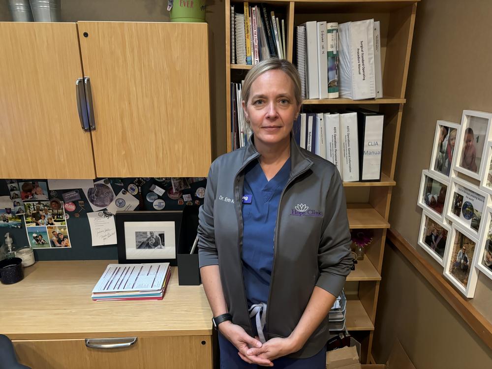  Dr. Erin King is chief medical officer at Hope Clinic.